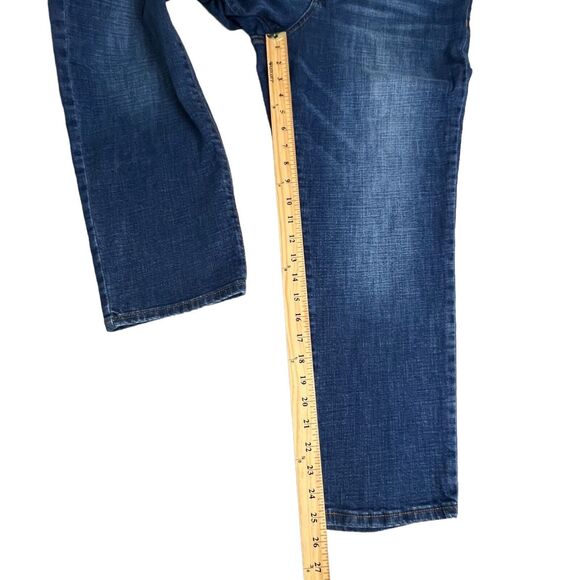 Ella Moss Womens Dark Wash High Waist Straight Leg‎ Jeans 12/31 - Picture 5 of 9